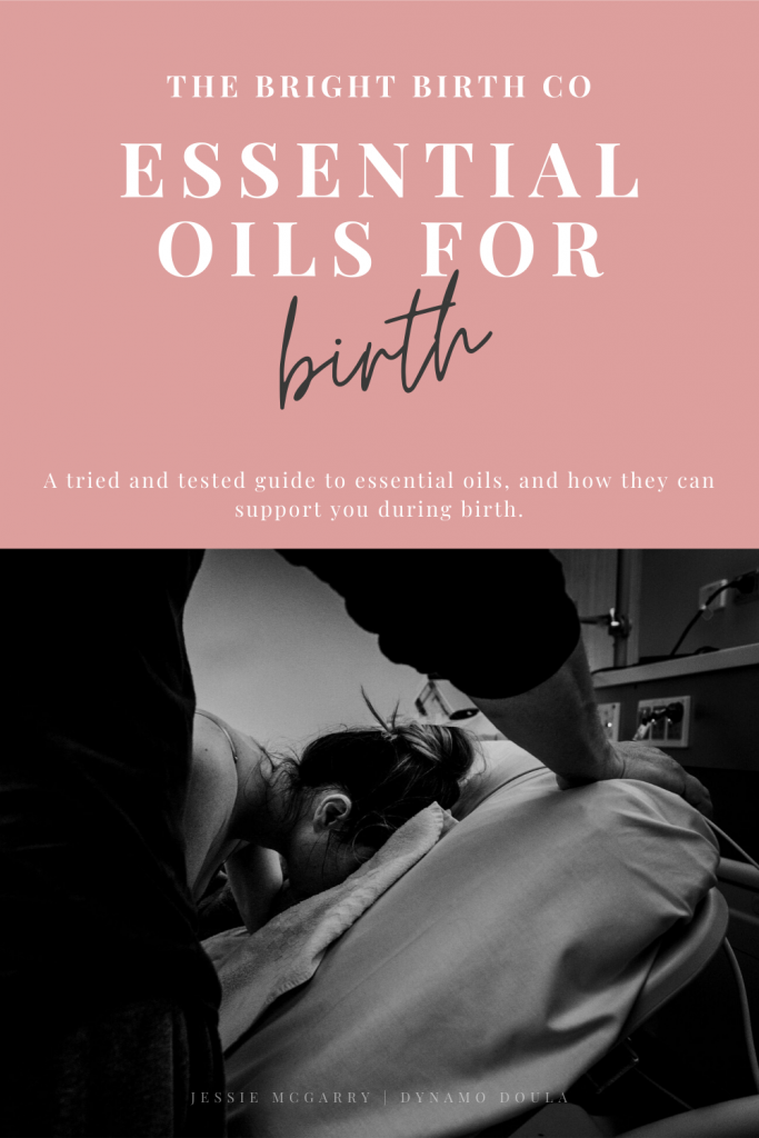 Essential oils for birth